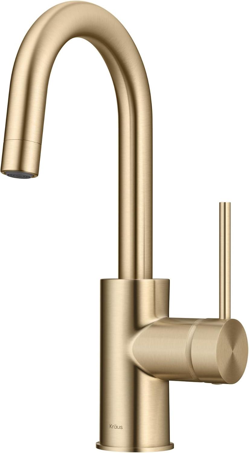Kraus Oletto™ Single Handle Kitchen Bar Faucet KPF-2600SFACB