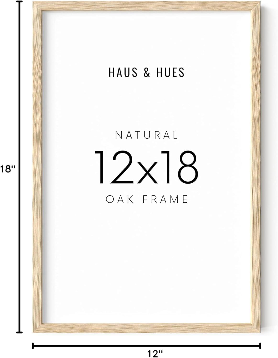 Haus and Hues Wood Matte Picture Frame