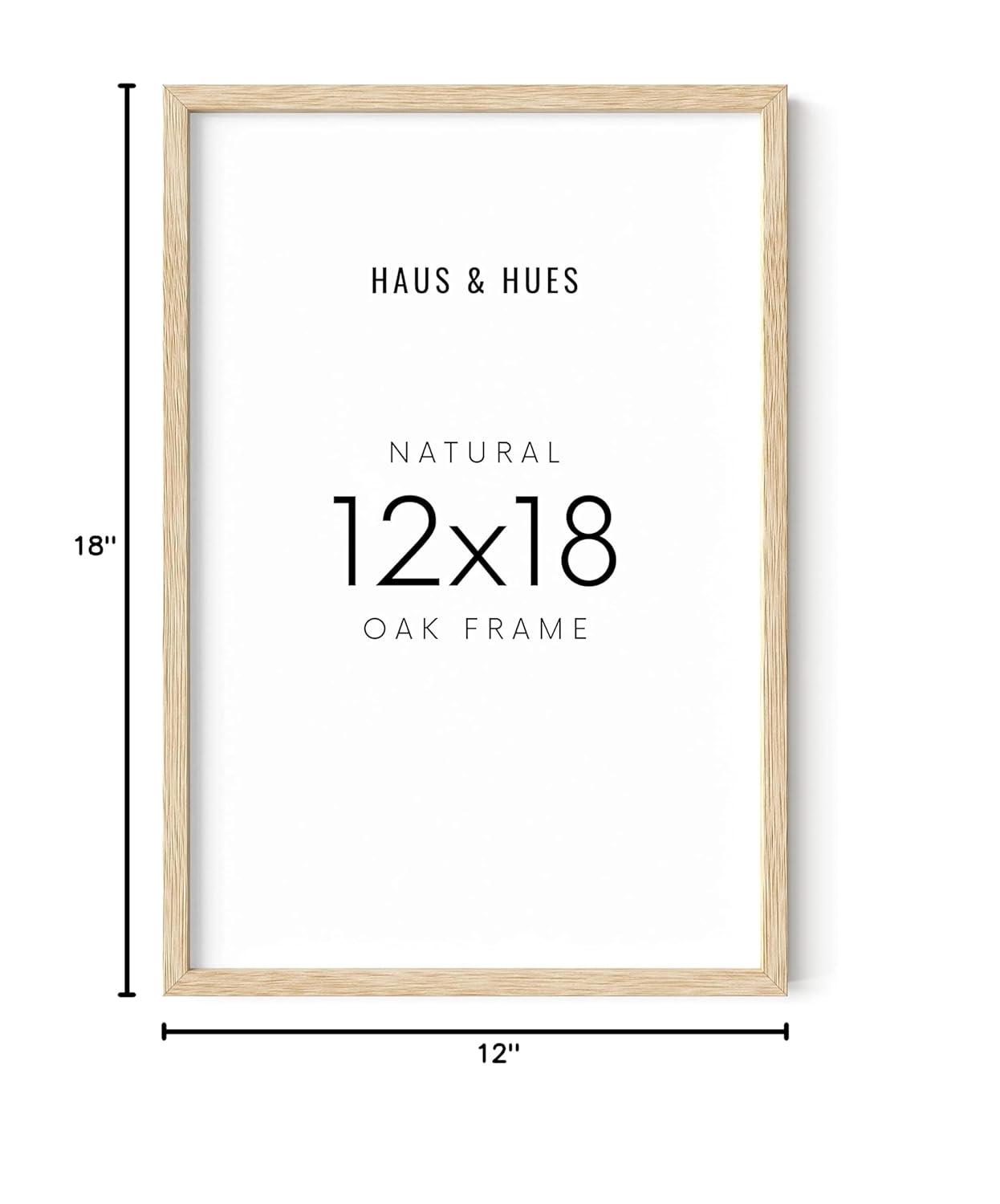 Haus and Hues Wood Matte Picture Frame