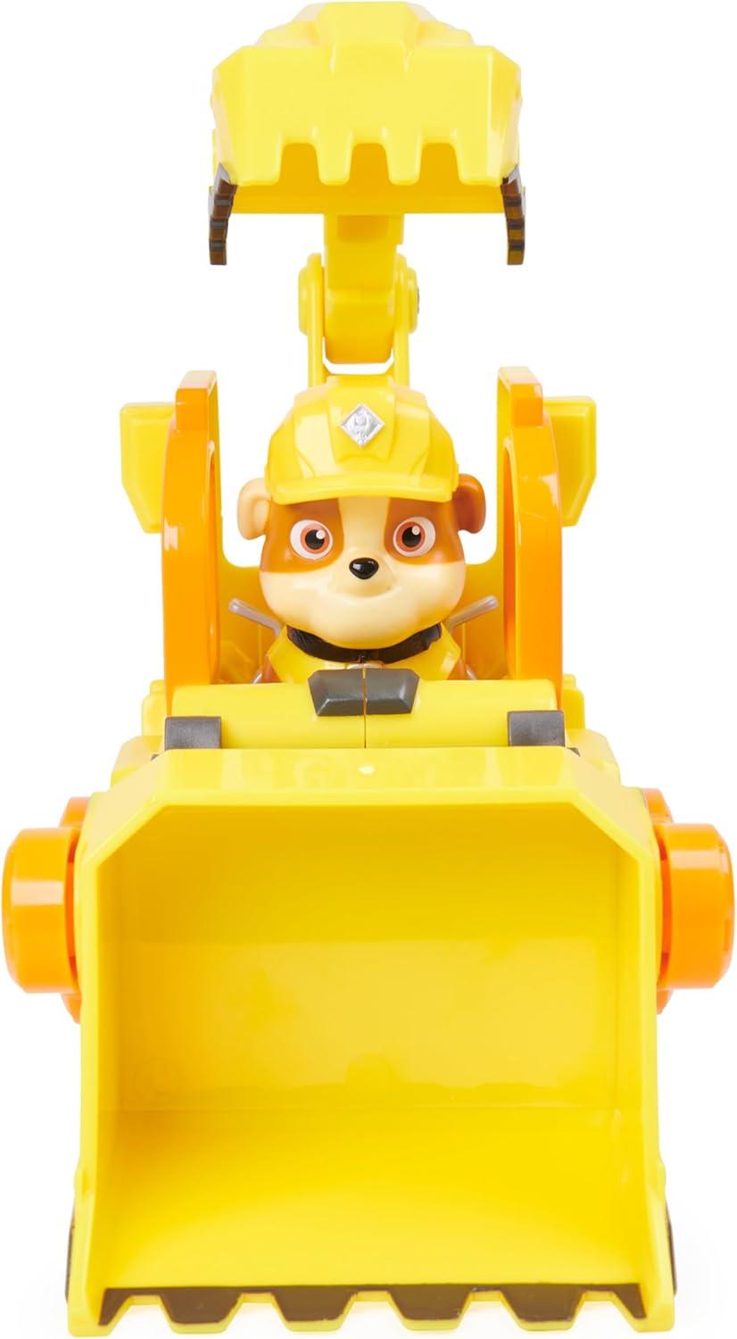 Rubble & Crew, Rubbles Bulldozer Toy Truck with Movable Parts and a Collectible Action Figure, Kids Toys for Ages 3 and Up