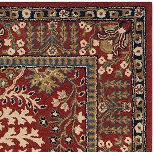 Antiquity AT64 Hand Tufted Runner Rug - Red/Multi - 2'3"x6' - Safavieh.
