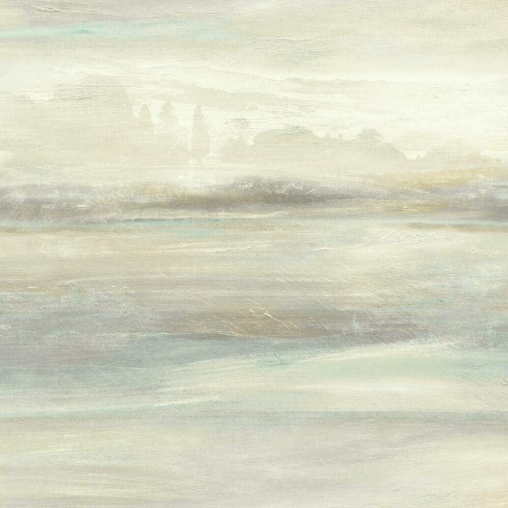 Soothing Mists Scenic Peel + Stick Wallpaper by Candice Olson - Natural