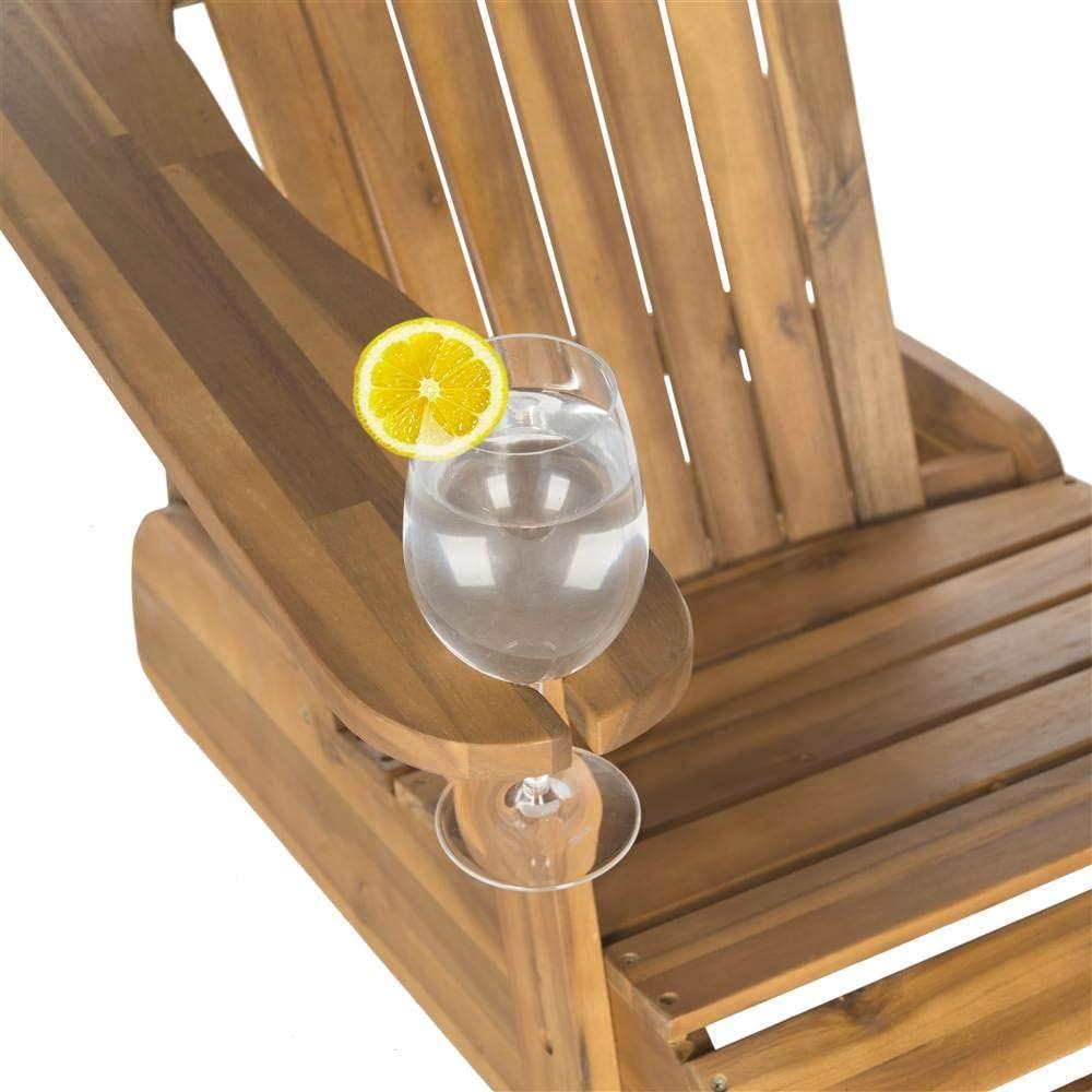 Vista Adirondack Chair Indoor/Outdoor - PAT6727 - Natural - Safavieh