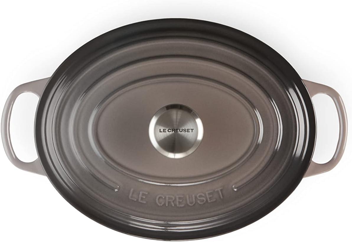 Le Creuset Signature Enameled Cast Iron Oval Dutch Oven with Lid