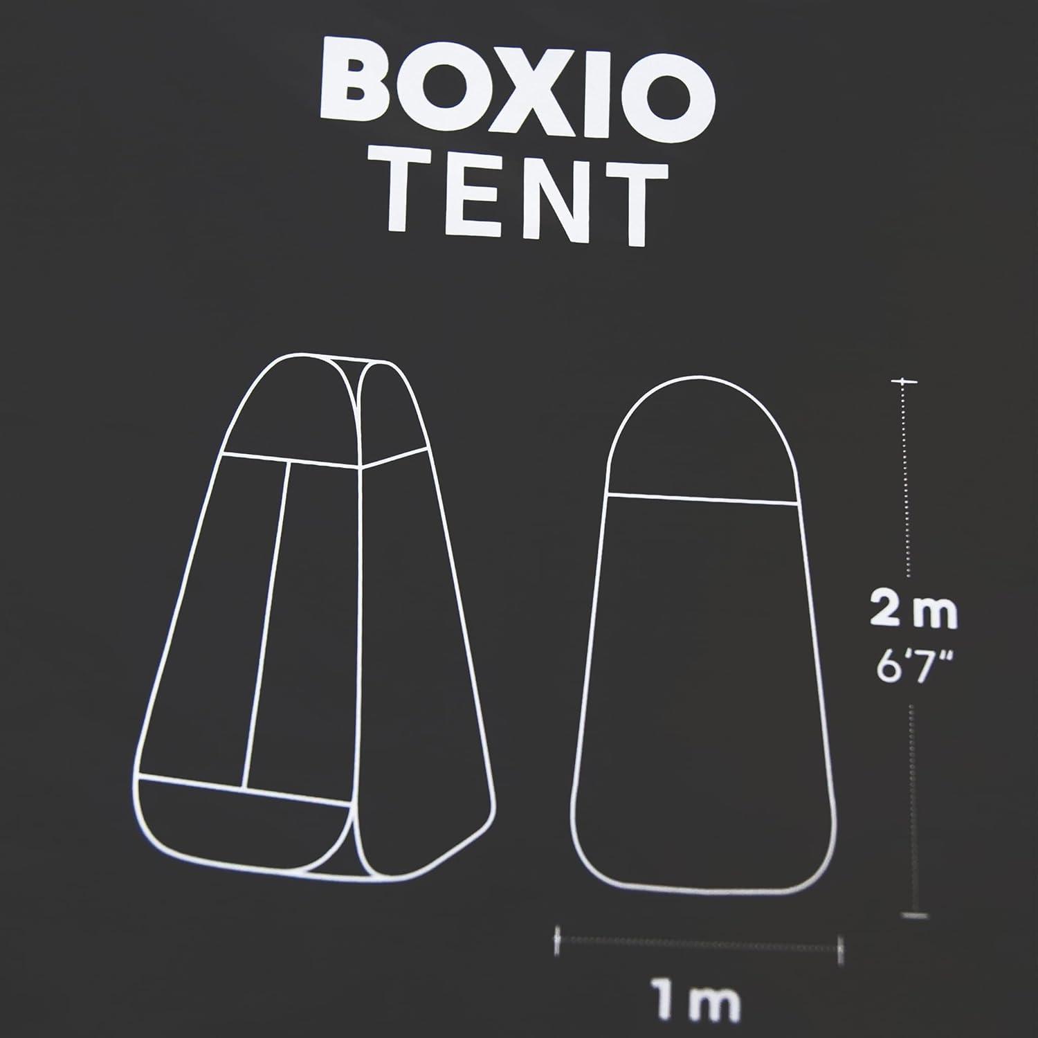 BOXIO - Tent: Pop Up Portable Camping Shower and Toilet Tent - Outdoor Camping Gear and Shower Solution