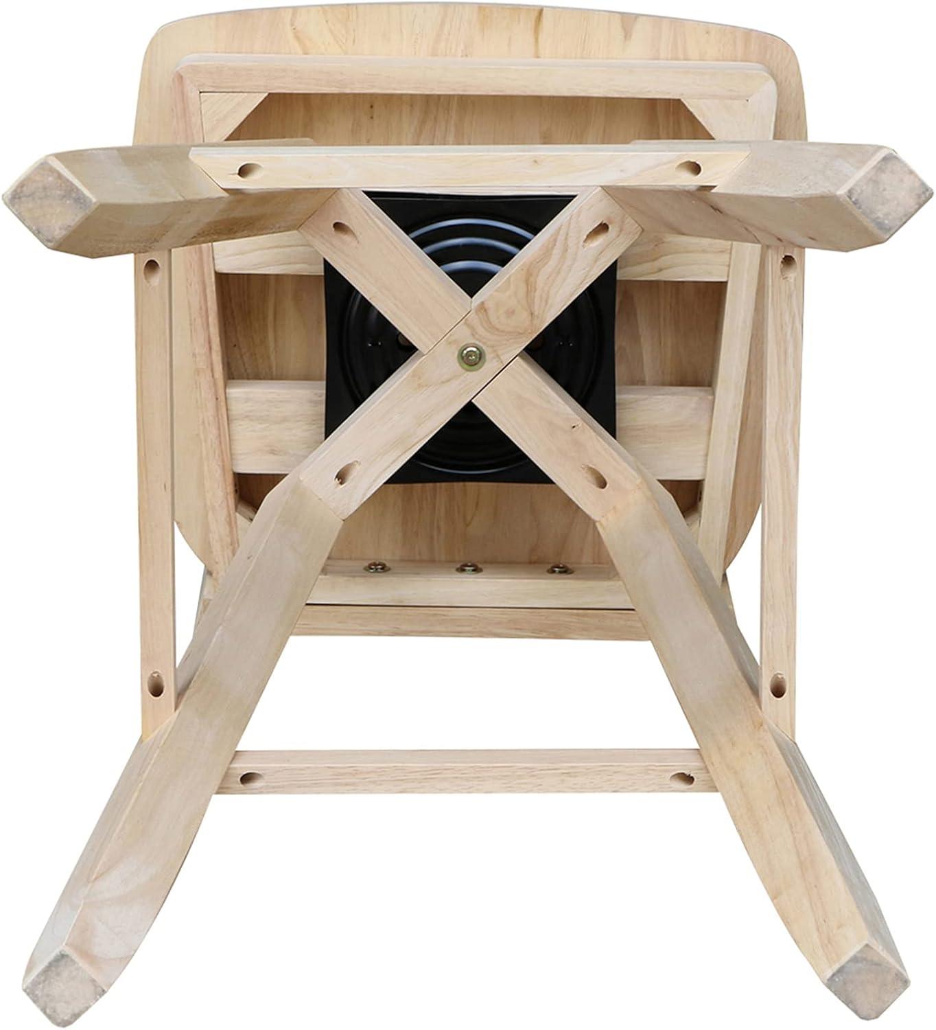 International Concepts Mission Bar Stool, 30", Ready to Finish