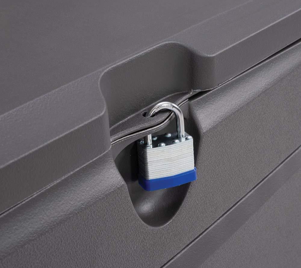 Lifetime Lifetime 60'' W 130 Gallons Water Resistant Polyethylene Plastic Lockable Deck Box