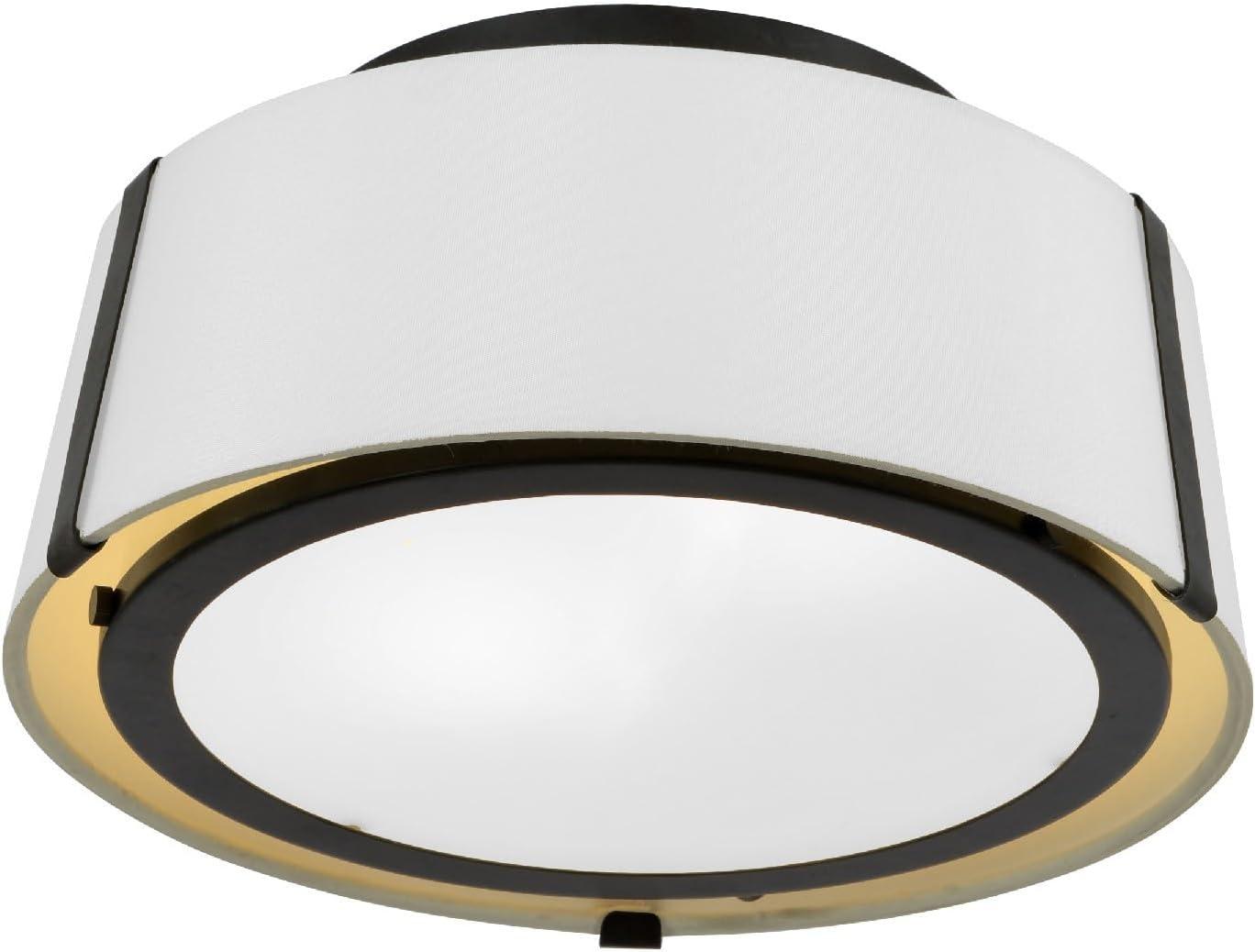 Crystorama Lighting - Two Light Ceiling Mount - Fulton - Two Light Flush Mount