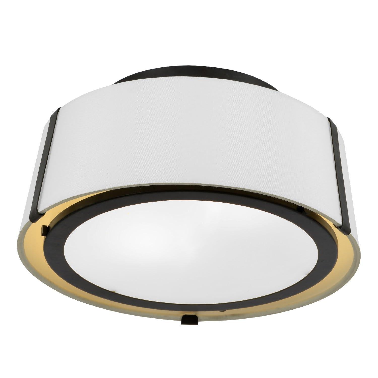 Crystorama Lighting - Two Light Ceiling Mount - Fulton - Two Light Flush Mount