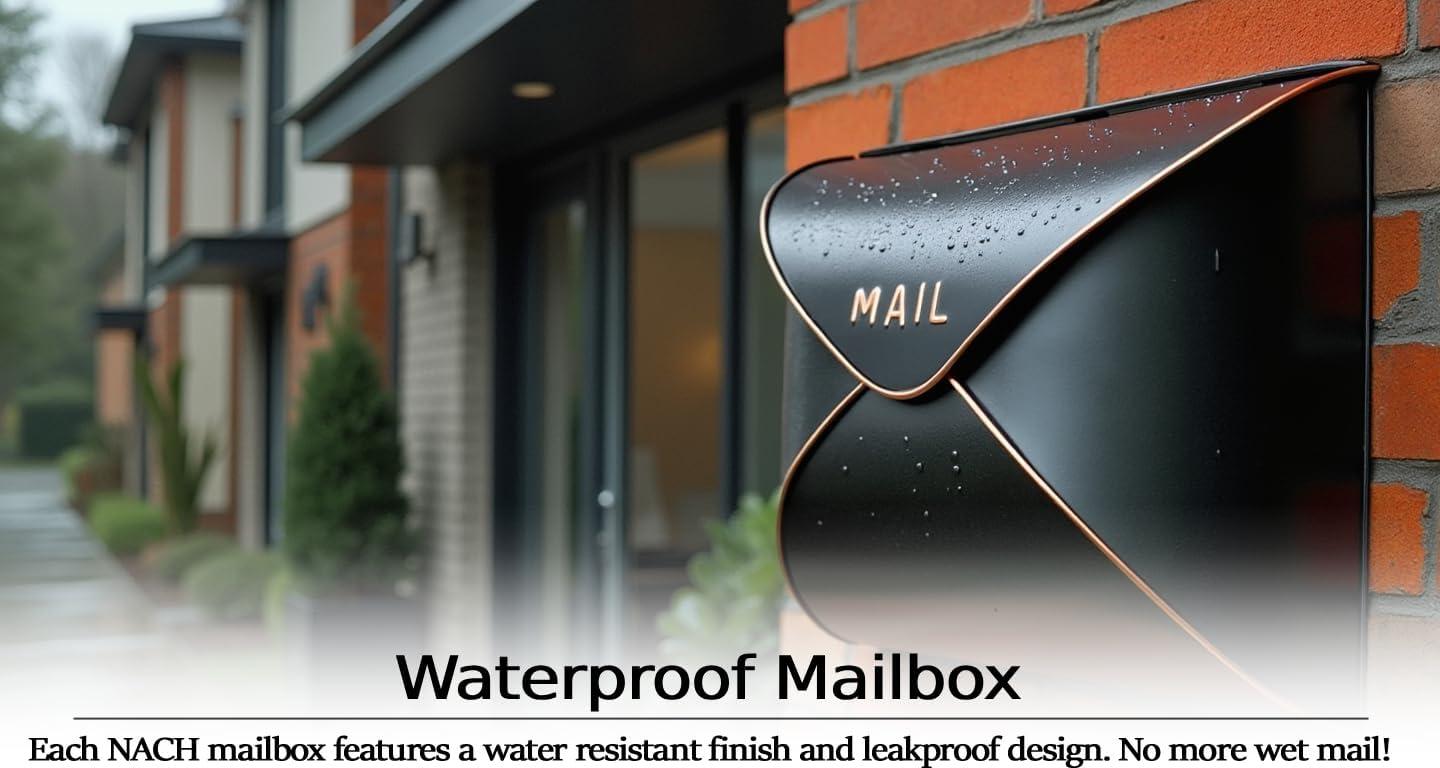 NACH Envelope Wall Mounted Mailbox