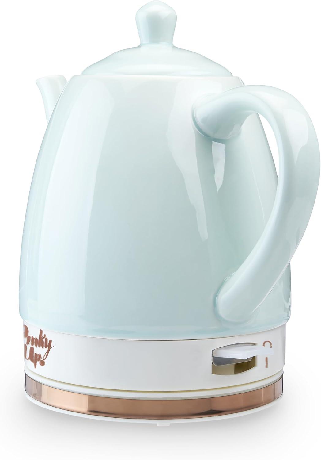 Pinky Up Noelle Ceramic Electric Tea Kettle