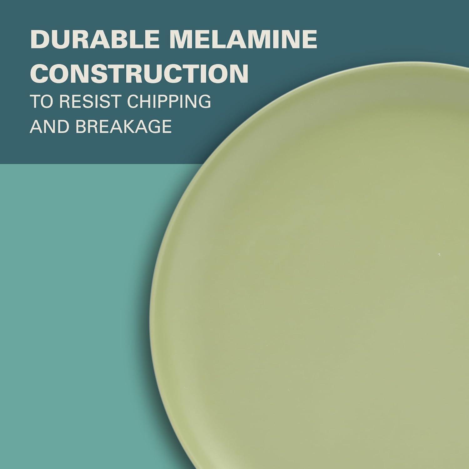 Gibson Home Gibson Home Fairhope 12 Piece Melamine Dinnerware Set