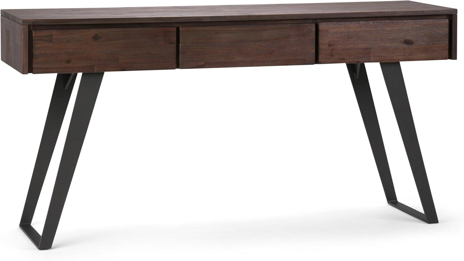 Lowry 60'' Solid Wood Top Console Table