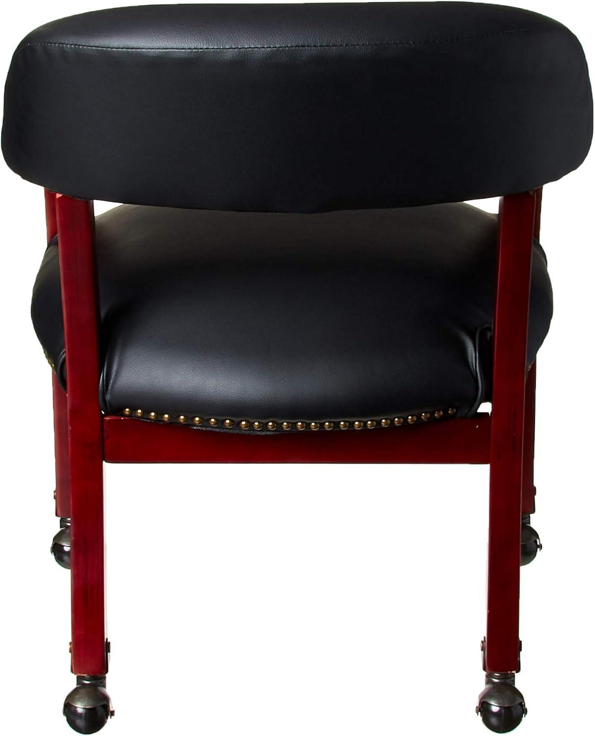 Captain's Chair with Casters - Boss Office Products