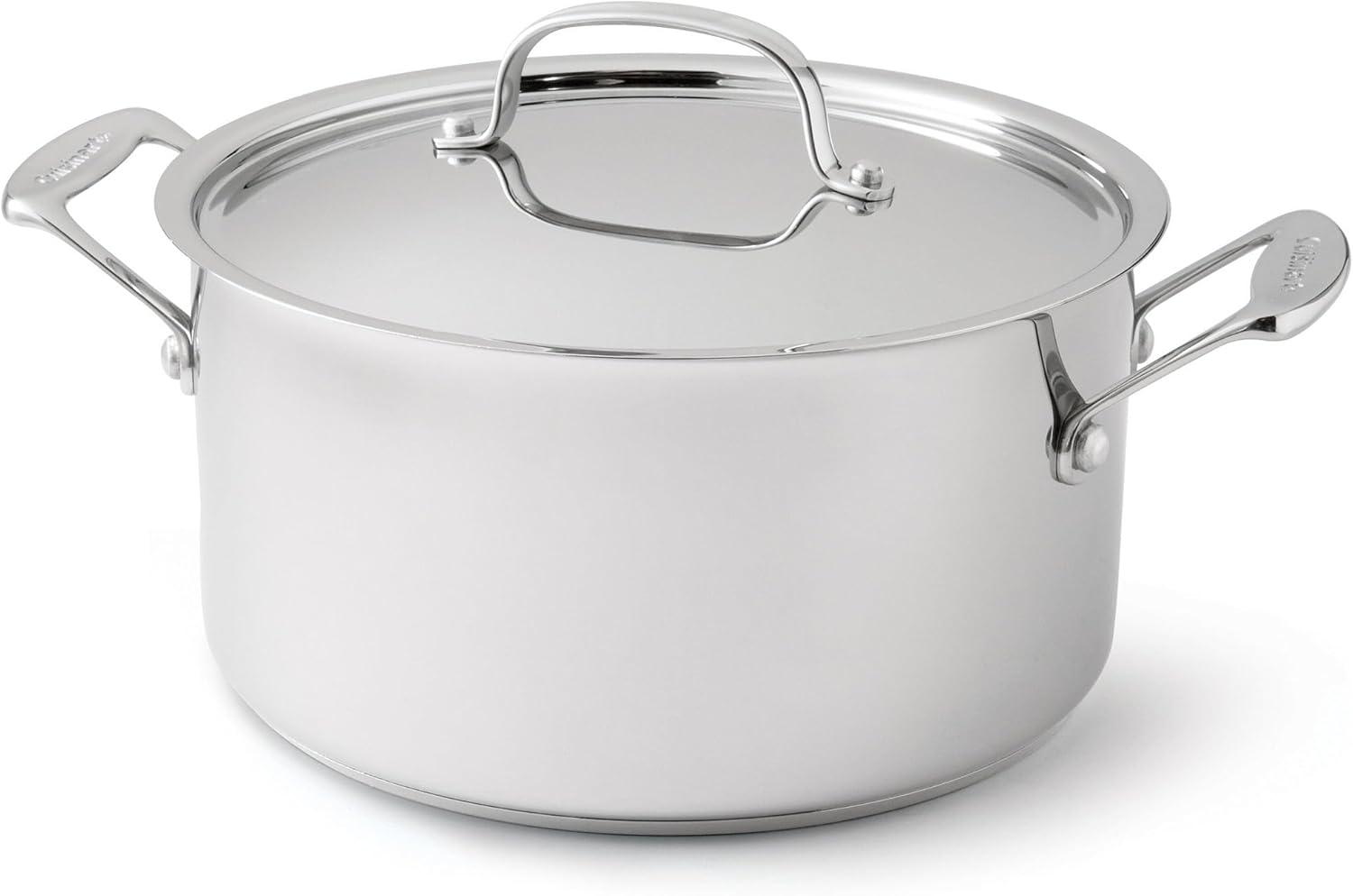 Cuisinart Chef'S Classic Stainless Steel 6 Qt. Sauce Pot W/Cover