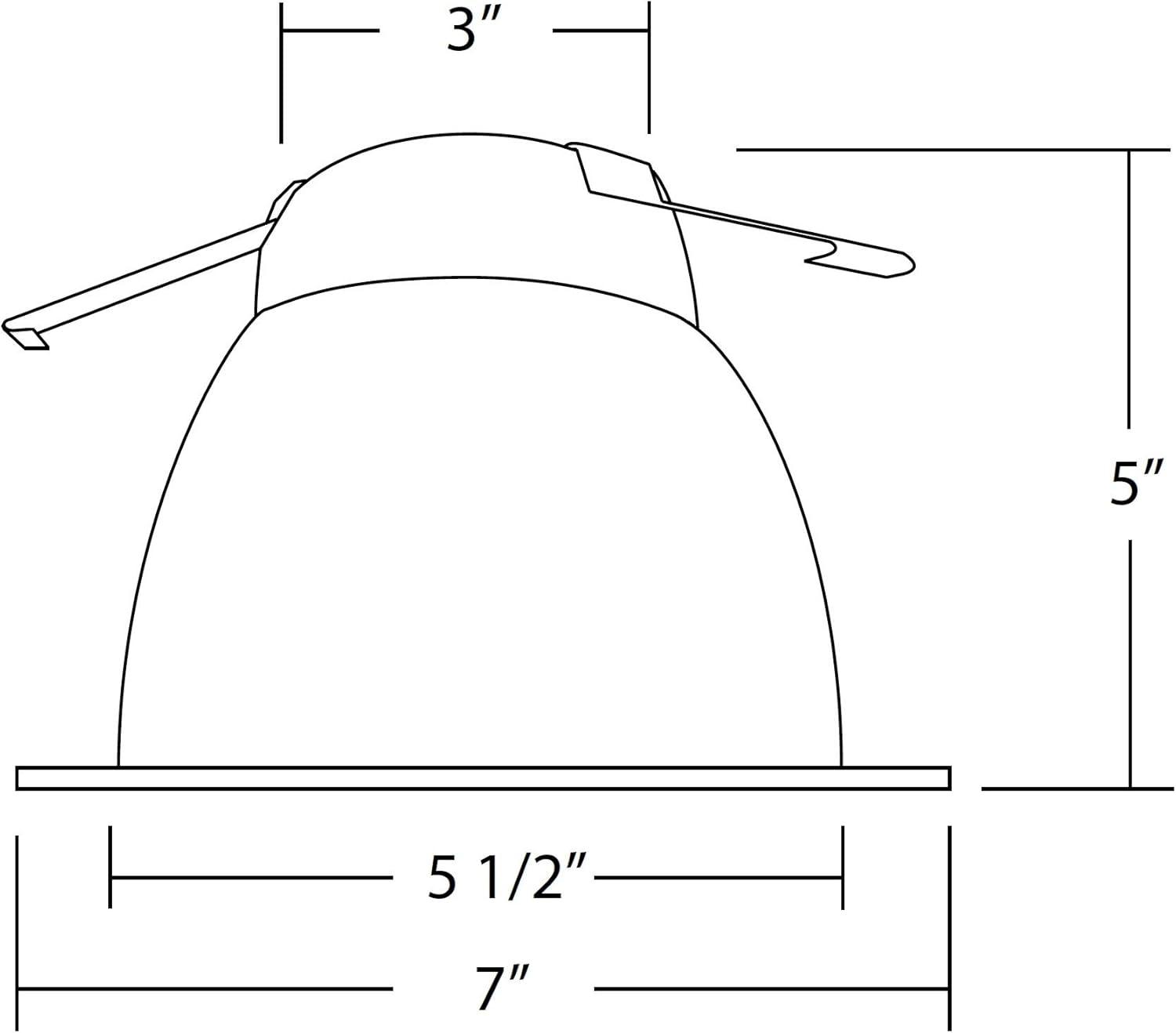 6'' Reflector Recessed Trim