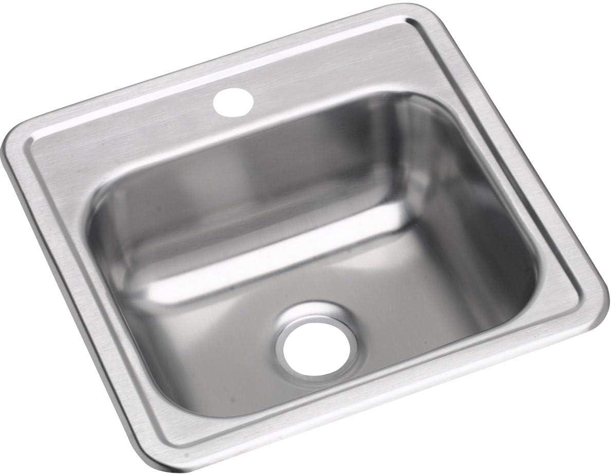 Dayton 15" L x 15" W Drop-In Bar Sink