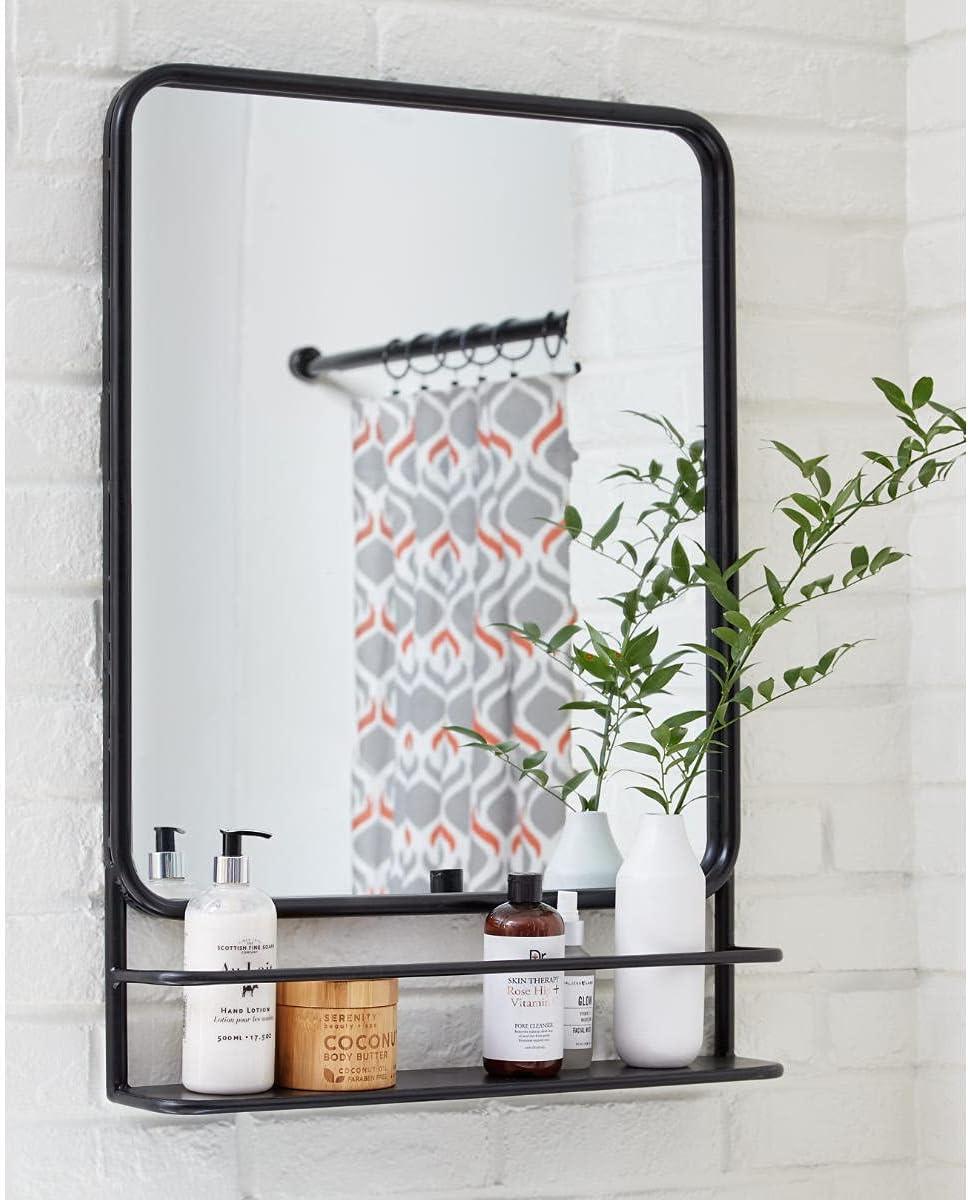 Signature Design by Ashley Contemporary Ebba Accent Mirror  Black