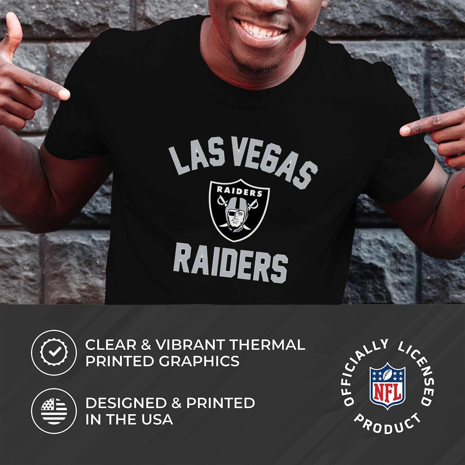 Team Fan Apparel NFL Adult Gameday T-Shirt - Cotton Blend - Tagless - Semi-Fitted - Unleash Your Team Spirit During Game Day