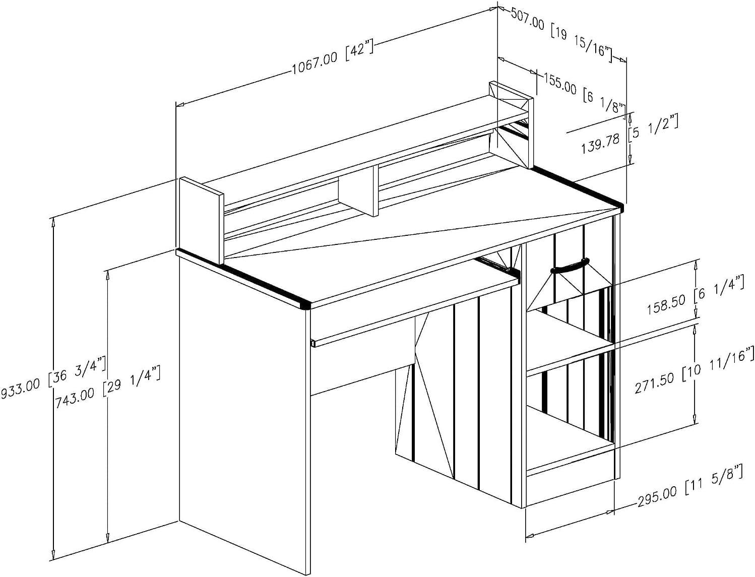 Axess Computer Desk