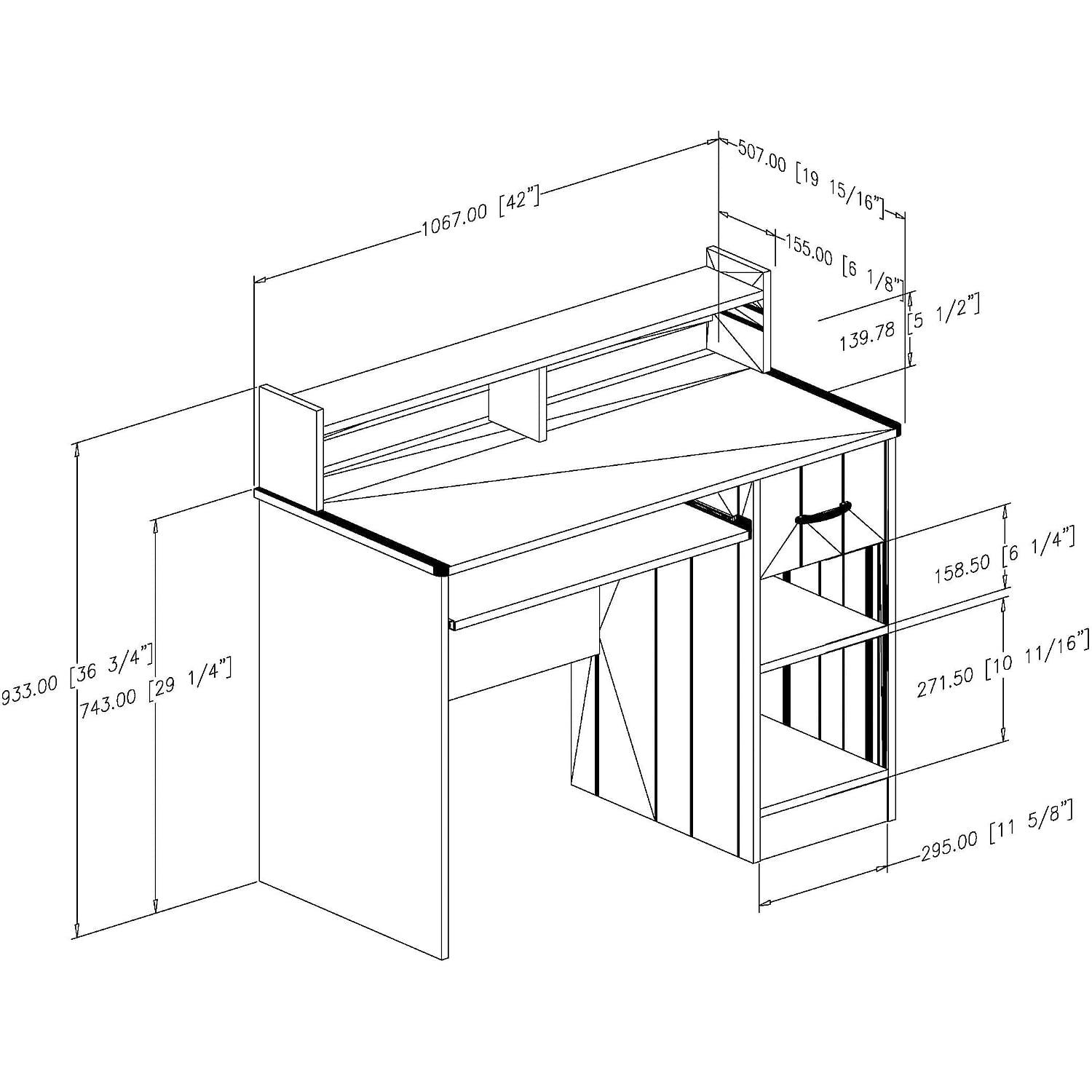 Axess Computer Desk