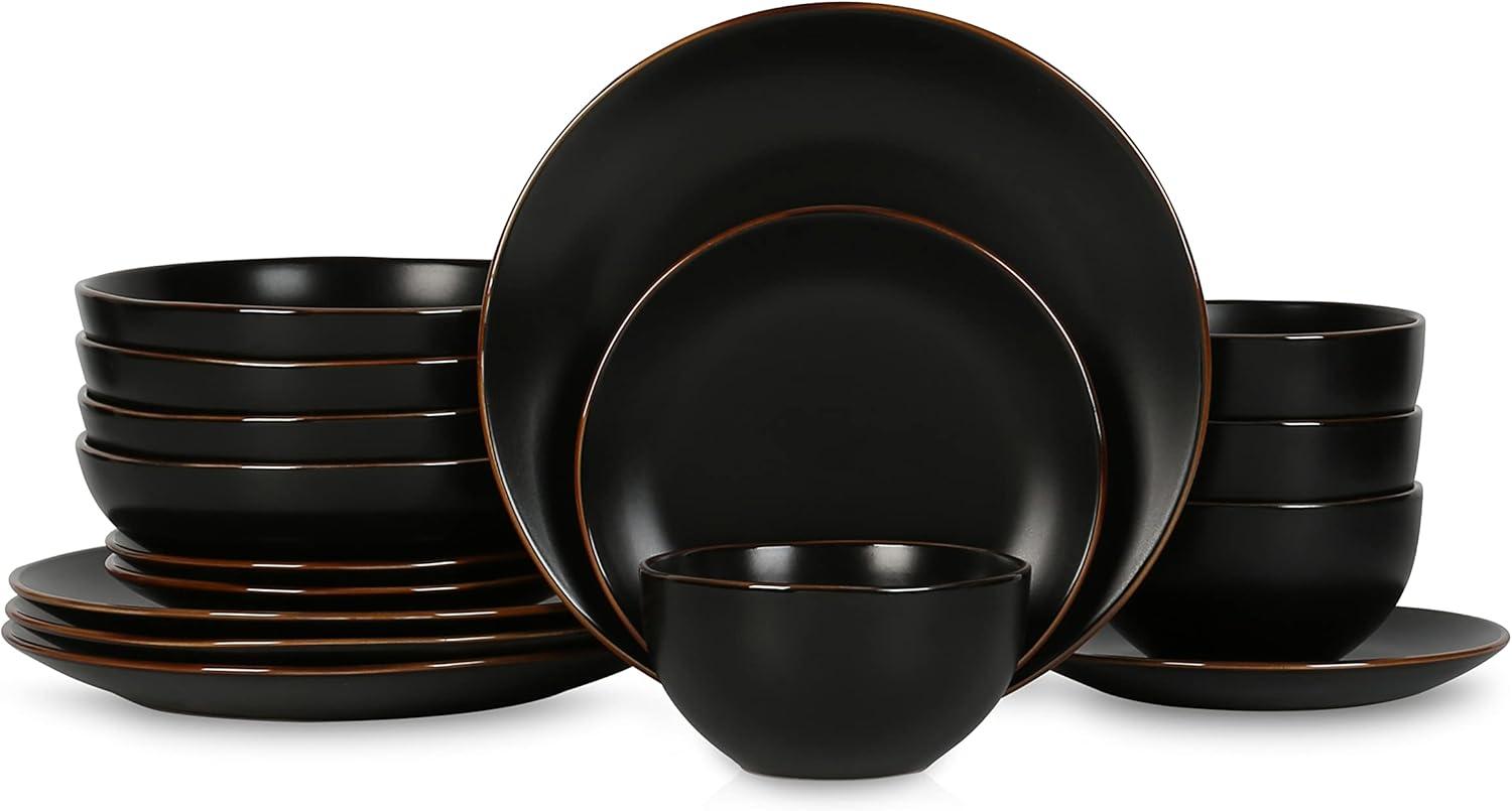 Brasa 16-Piece Dinnerware Set Stoneware