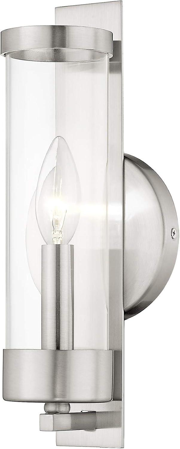 Livex Lighting Castleton 1 - Light Sconce in  Brushed Nickel