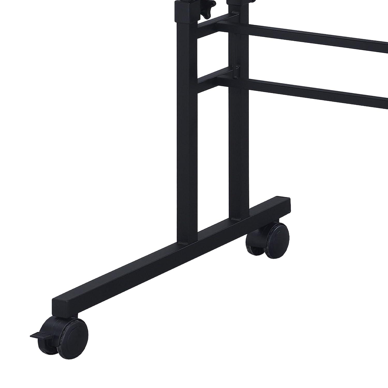 Wenty Techni Mobili Adjustable Metal Base Computer Desk