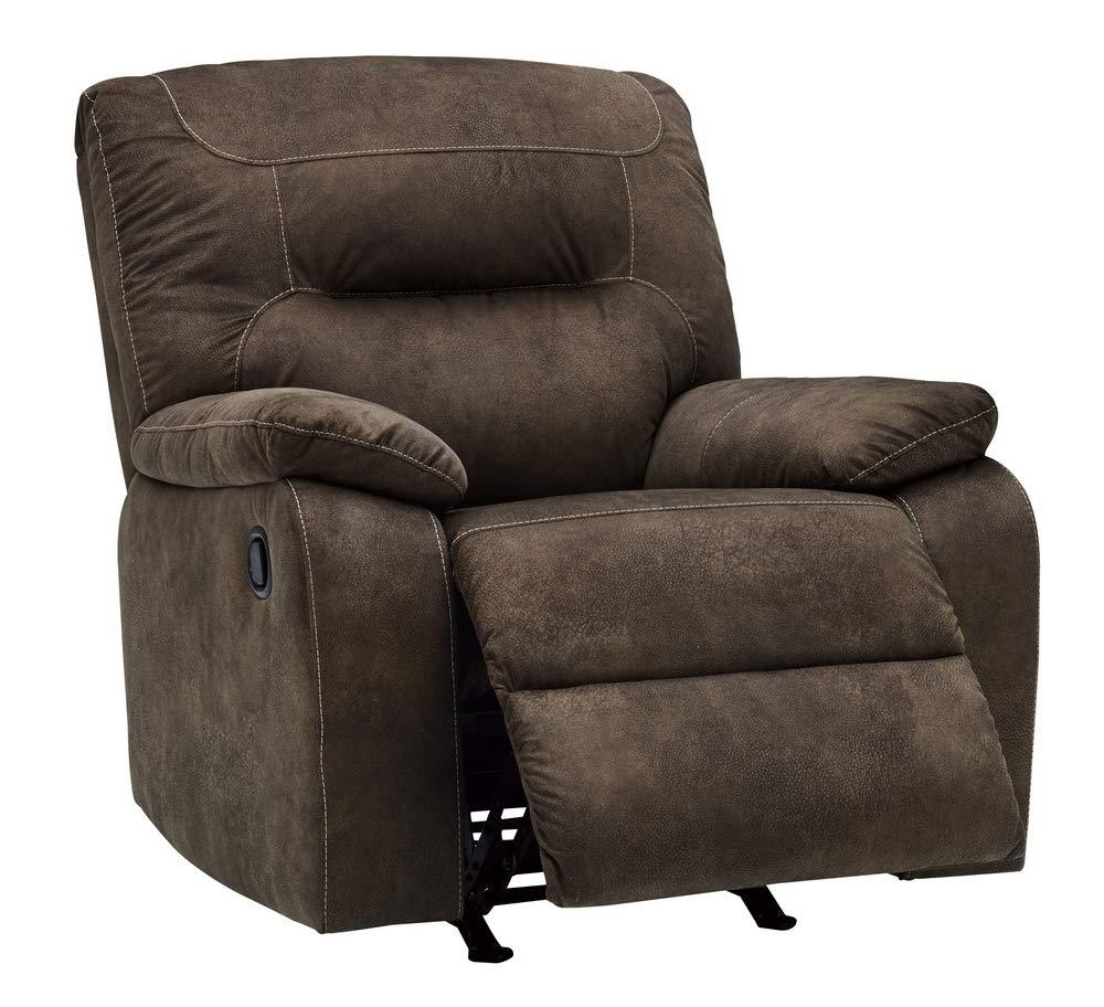 Signature Design by Ashley Bolzano Rocker Recliner in Coffee