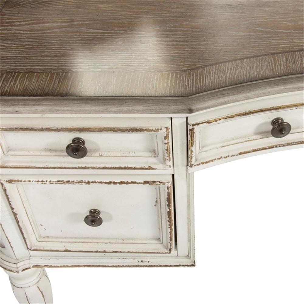 Magnolia Manor White 3 Piece Vanity Set