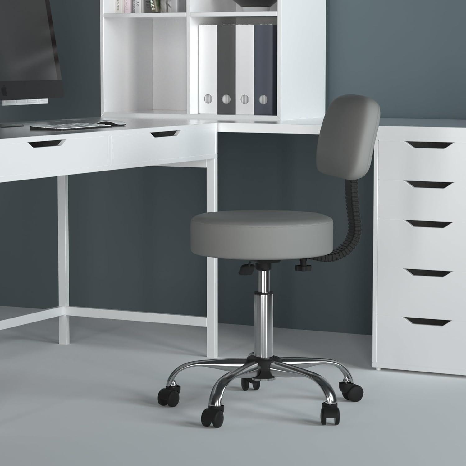 Boss Office Products Vinyl Drafting Chair