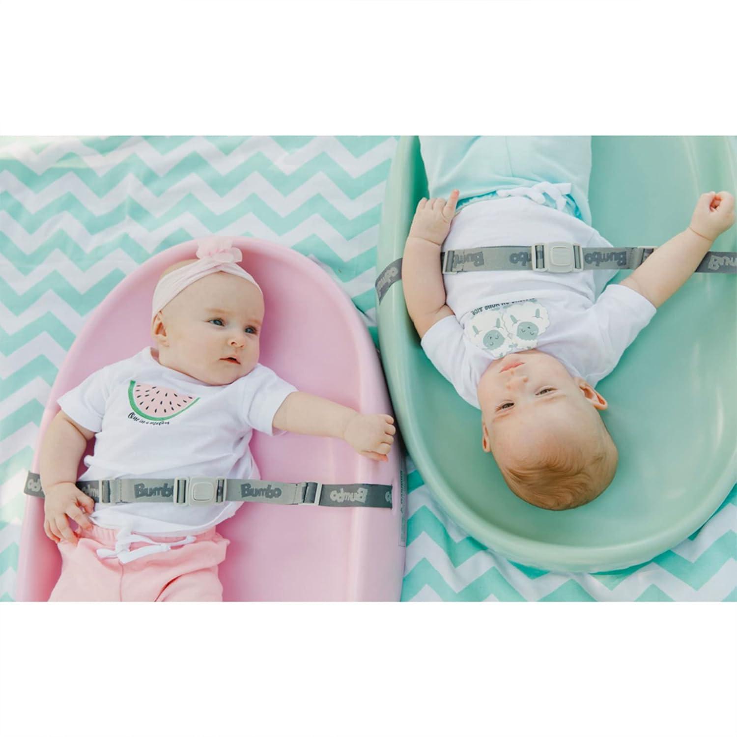 Bumbo Bumbo Diaper Changing Pad, Ergonomic Baby Changing Mat with Safety Belt