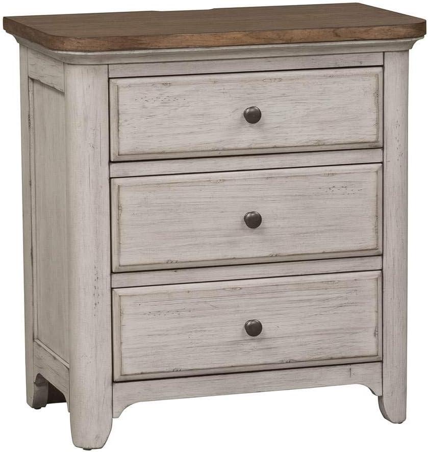 Harlowe 3 Drawer Nightstand