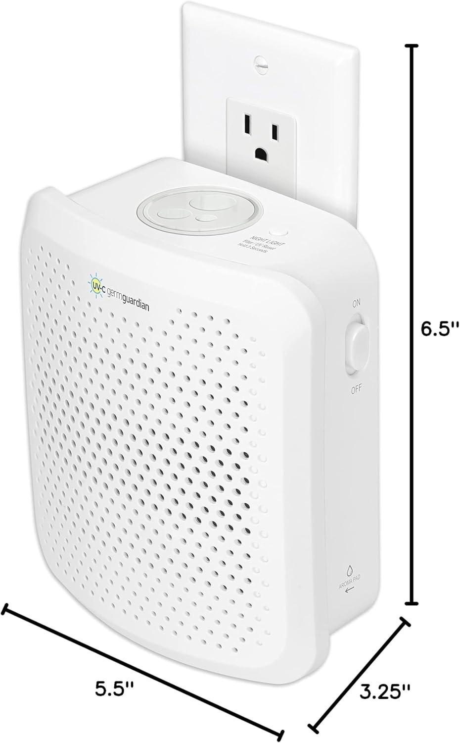 Guardian Technologies Personal Air Purifier with Activated Carbon/Charcoal Filter for 50 Cubic Feet