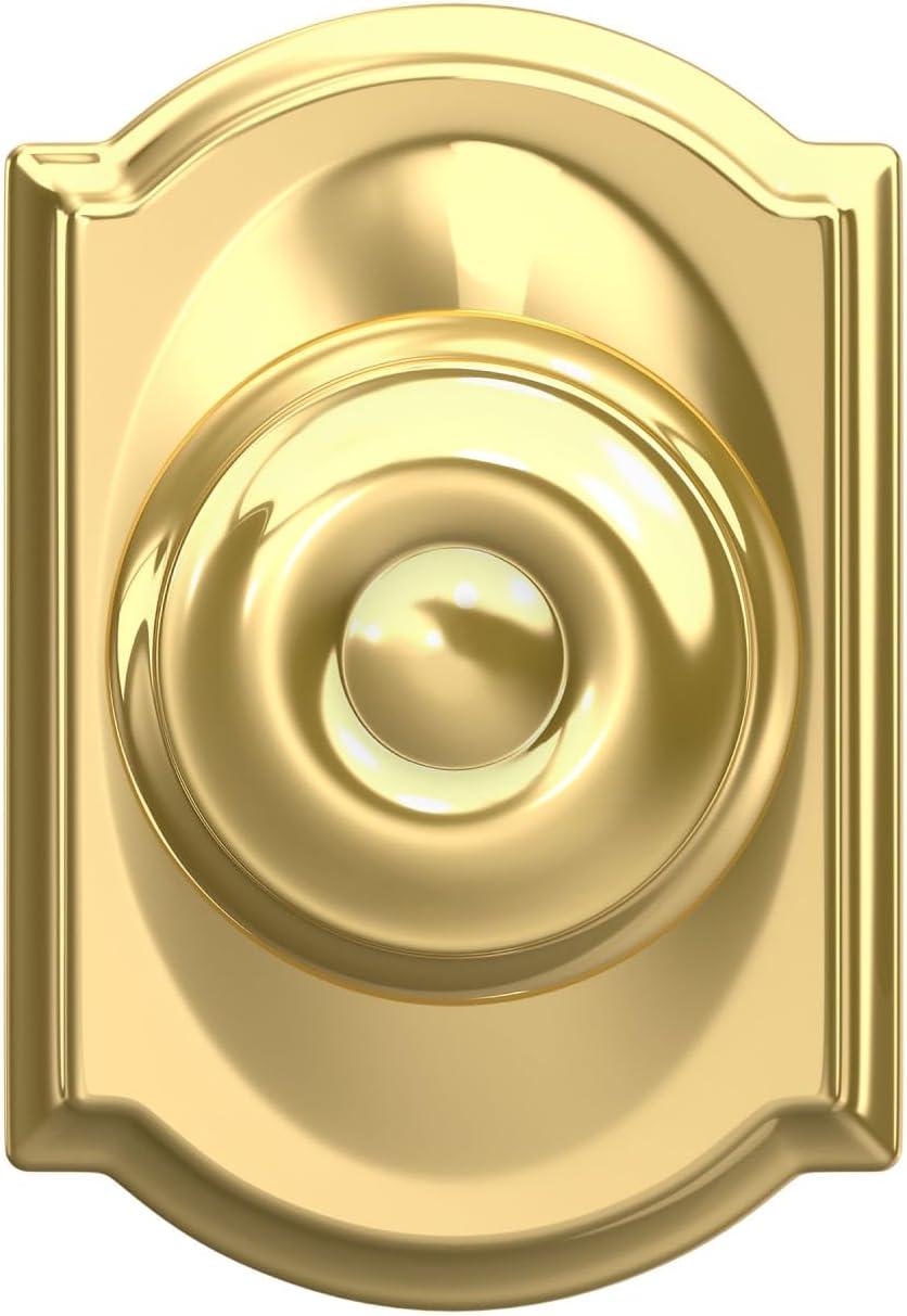 Georgian Passage Knob with Camelot Trim