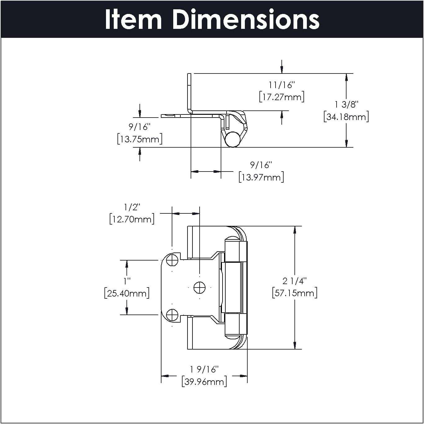 Wrap Around Pair Door Hinges