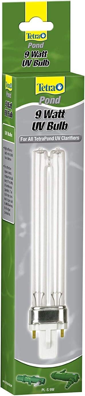 Tetra Pond Replacement Bulb For GreenFree UV Clarifier, 9W, For Clean And Clear Ponds