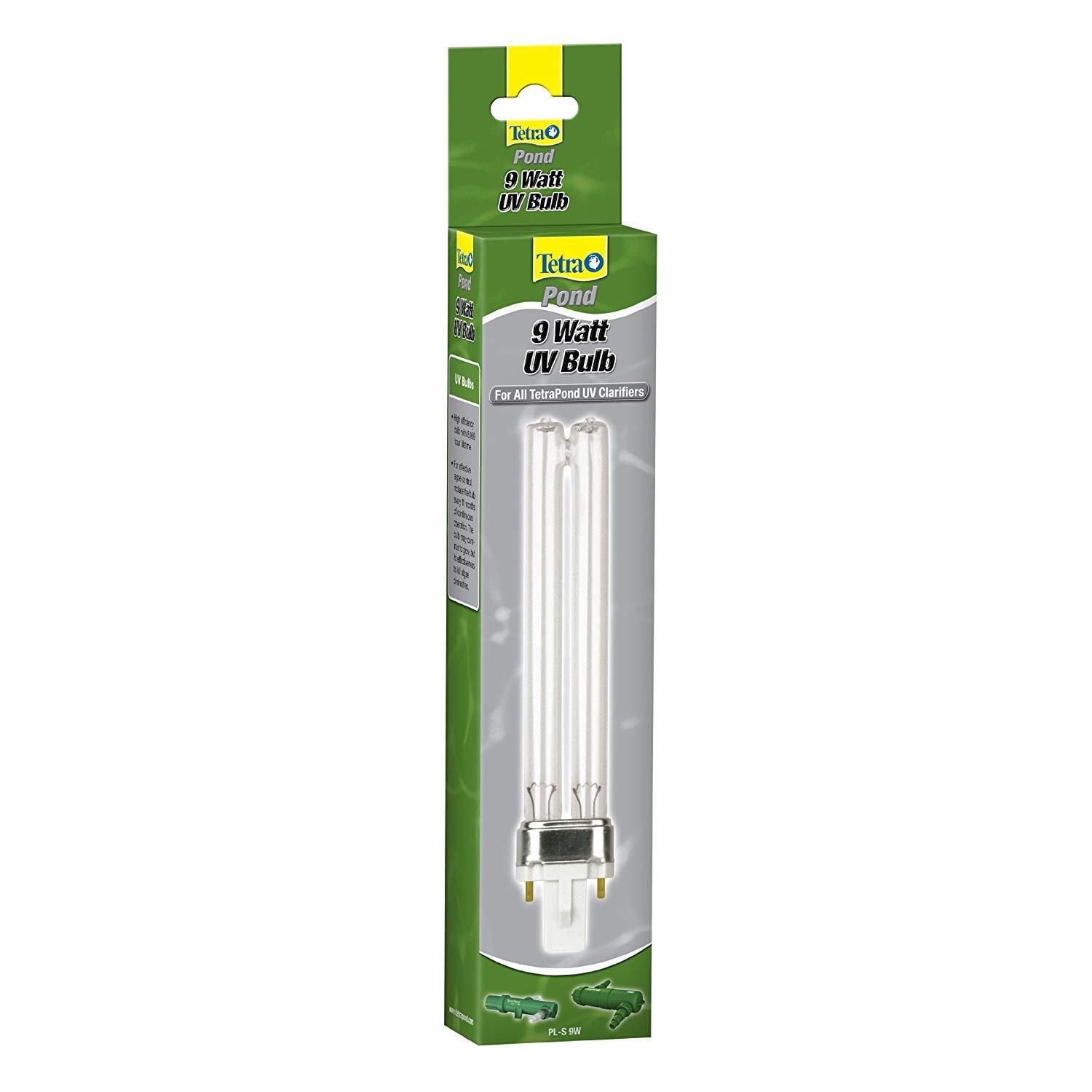 Tetra Pond Replacement Bulb For GreenFree UV Clarifier, 9W, For Clean And Clear Ponds