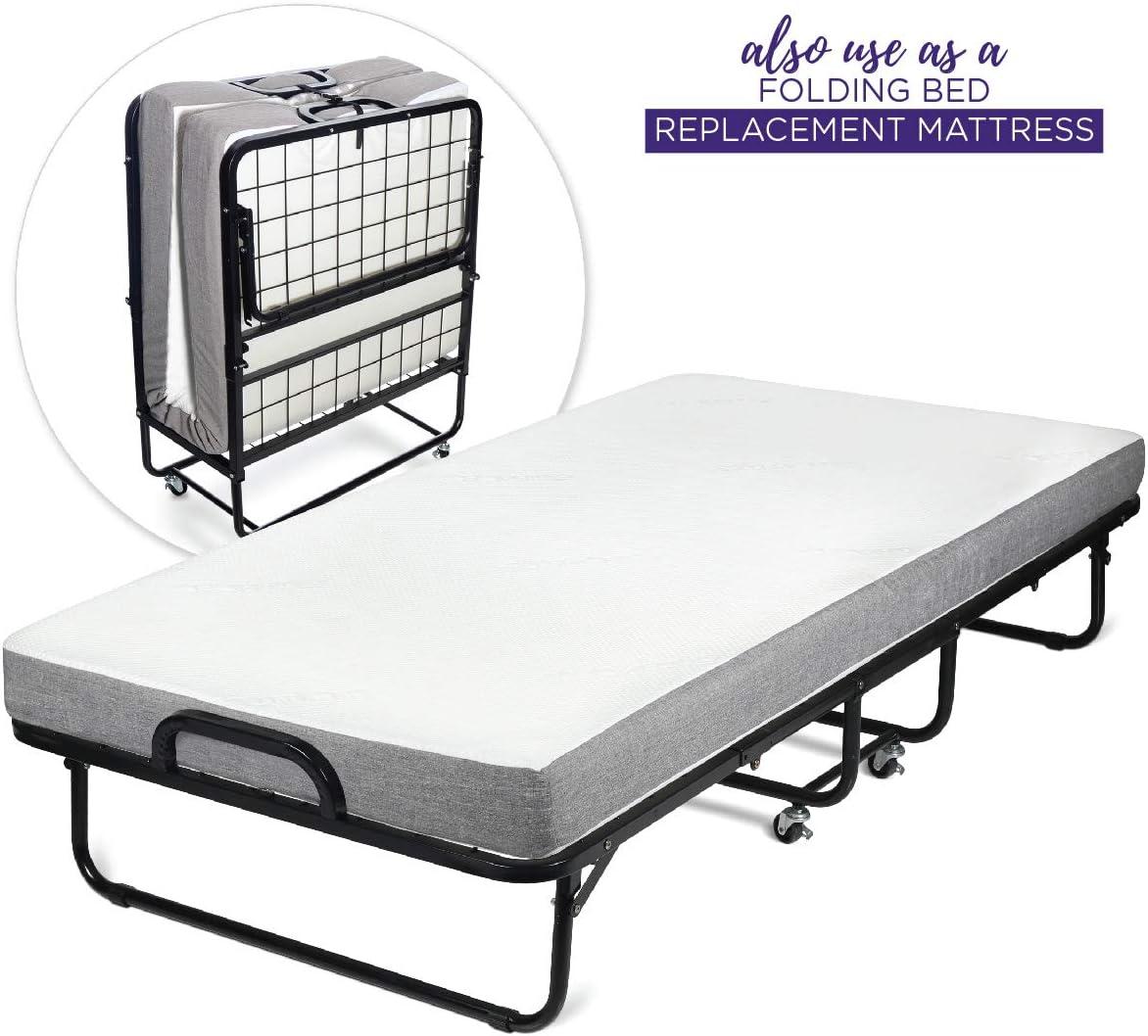 Milliard 5 Inch Twin Memory Foam Trundle Mattress (2)