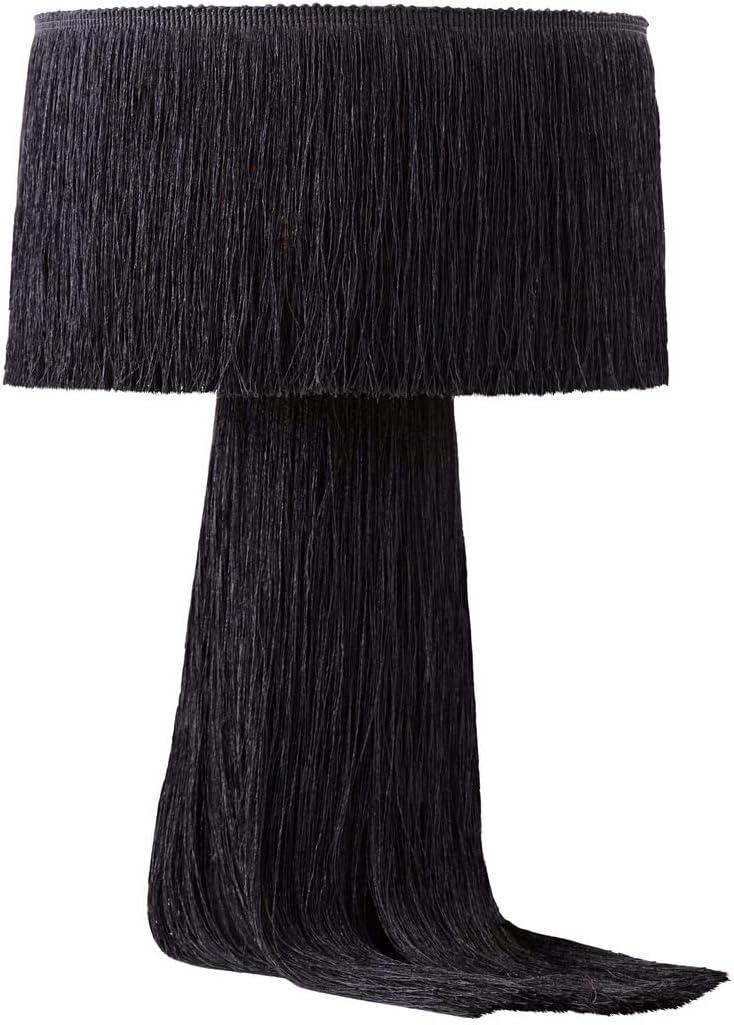 TOV Furniture Atolla Black Tassel Table Lamp