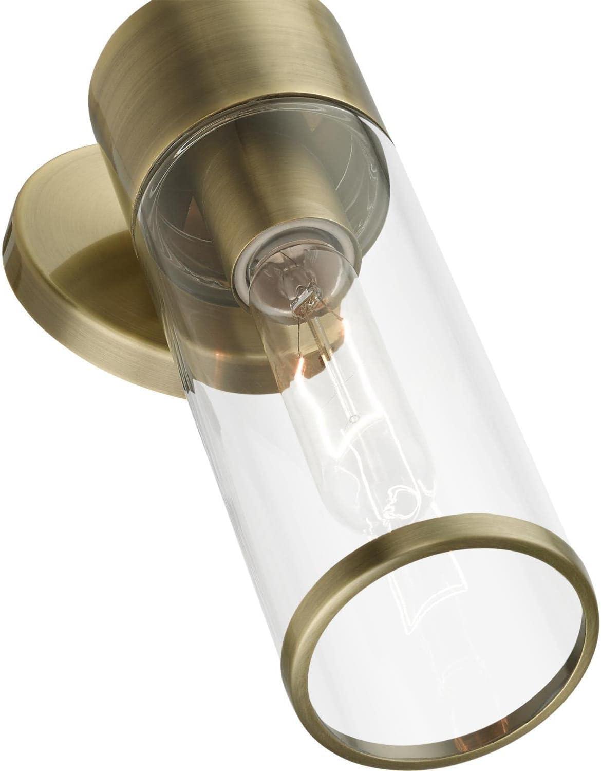 Livex Lighting Banca 1 - Light Sconce in  Antique Brass