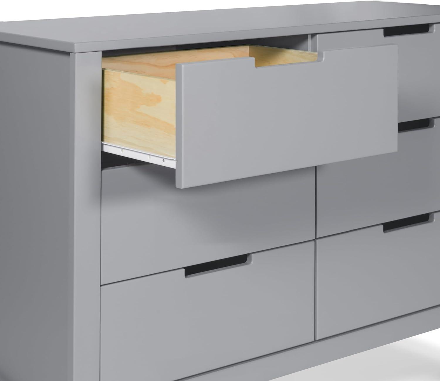 Colby 6 Drawer 51.25" W Double Dresser