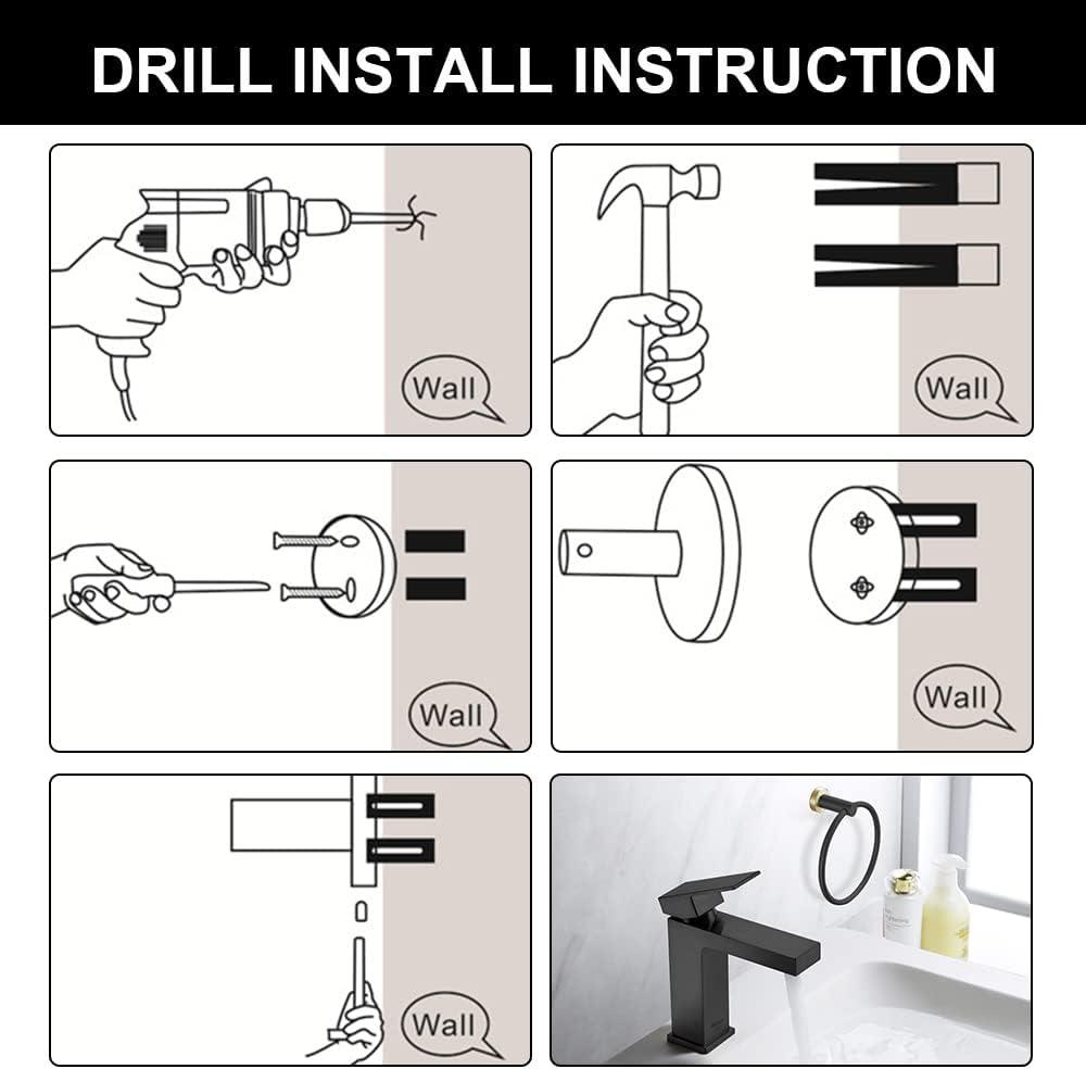 5 - Piece Bathroom Hardware Set