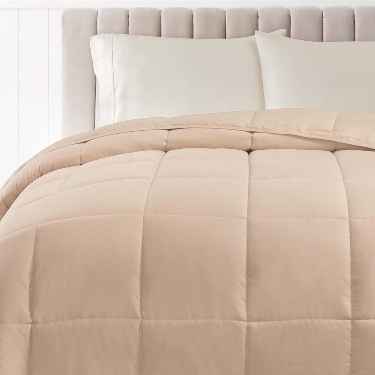 Superior Classic Comforter Reversible Medium Weight Down Alternative Bedding