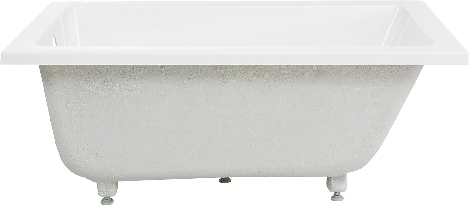 Voltaire 48" X 30" Reversible Drain Drop-In Bathtub