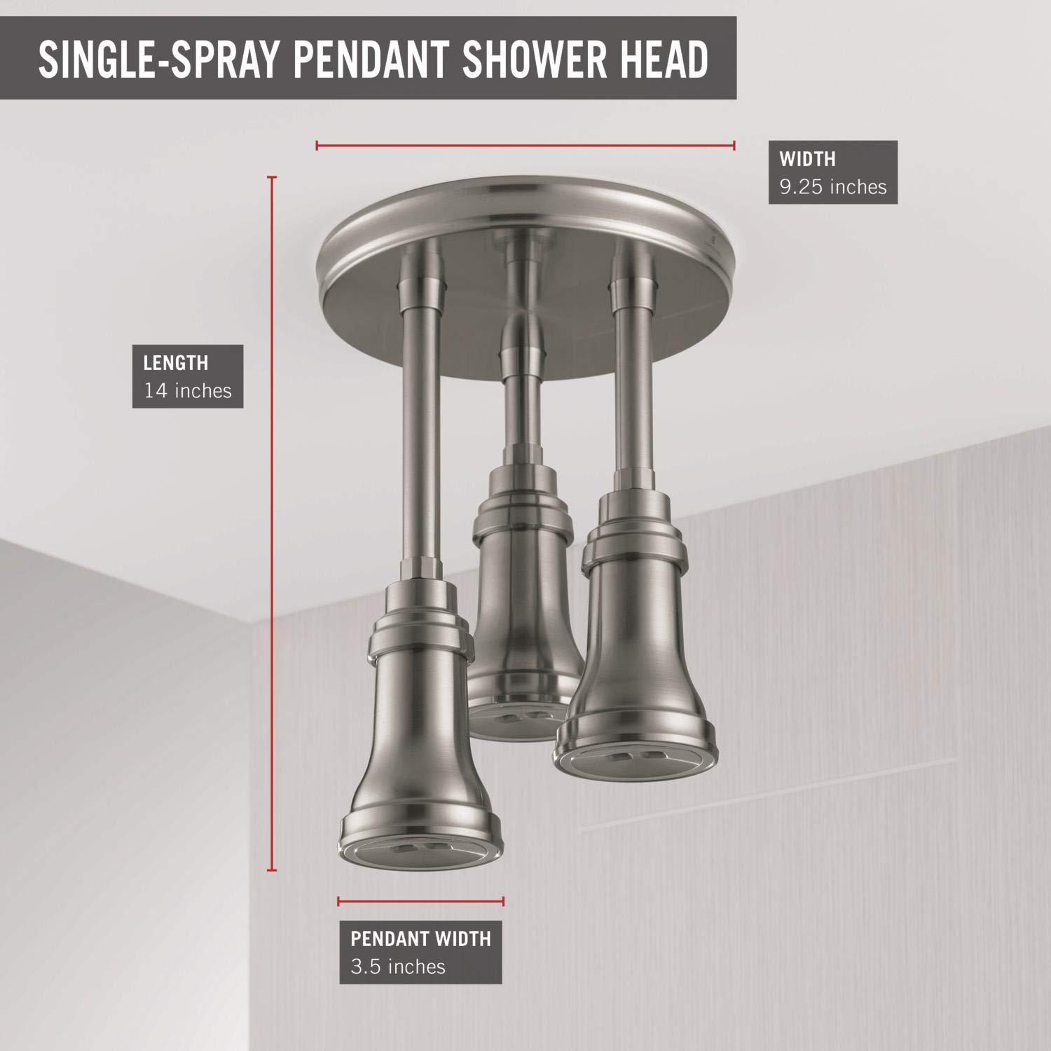 Pendant Full Rain Shower Head H2Okinetic®