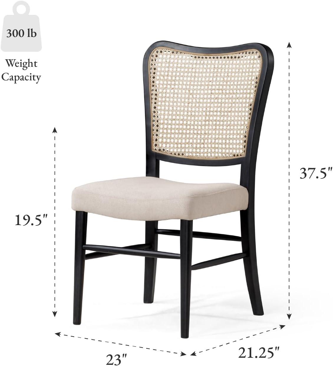 Maven Lane Maven Lane Vera Classical Wooden Dining Chair (Set of 2)