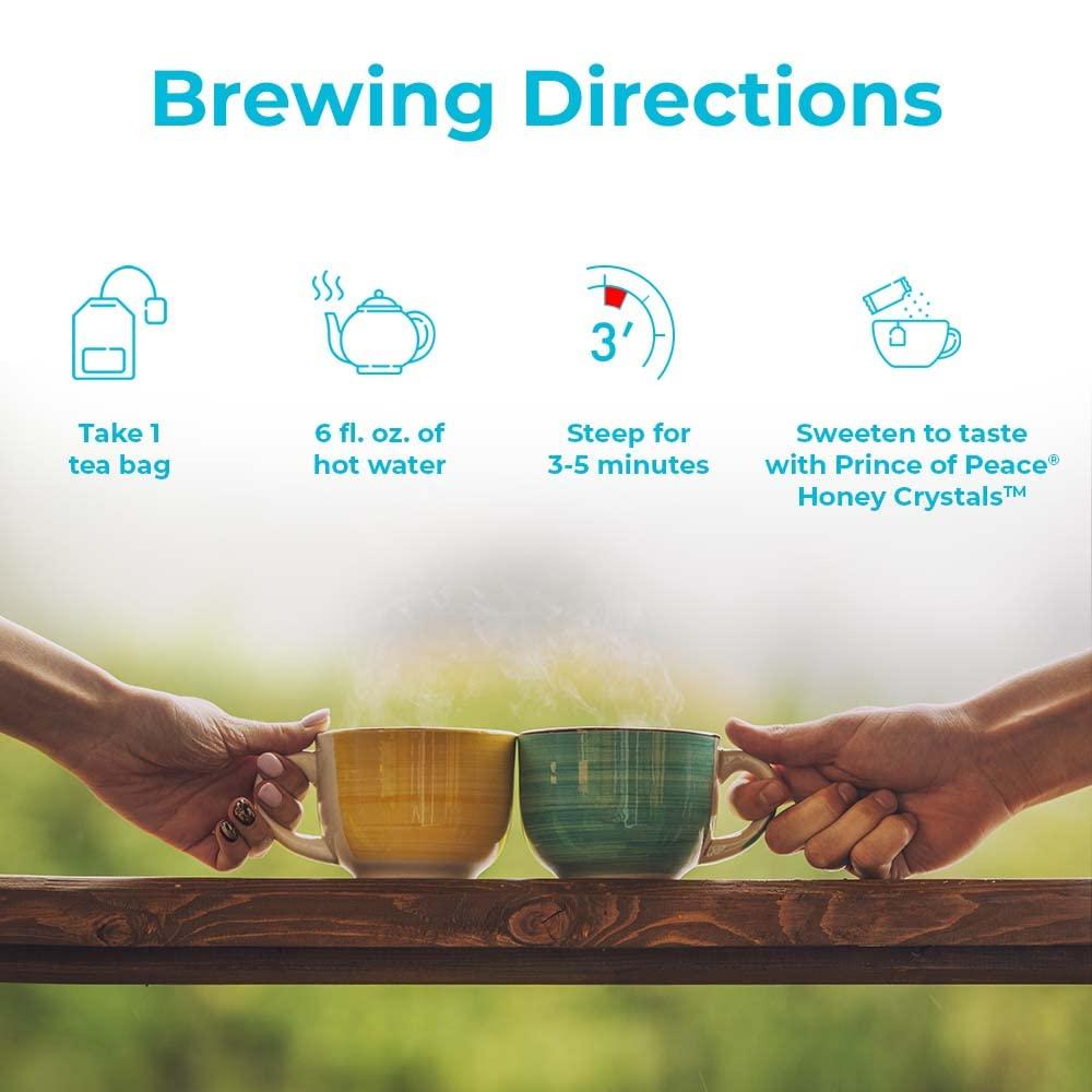 Prince Of Peace Premium Pu-Erh Tea - 1 box/7.04 oz, 100 bags