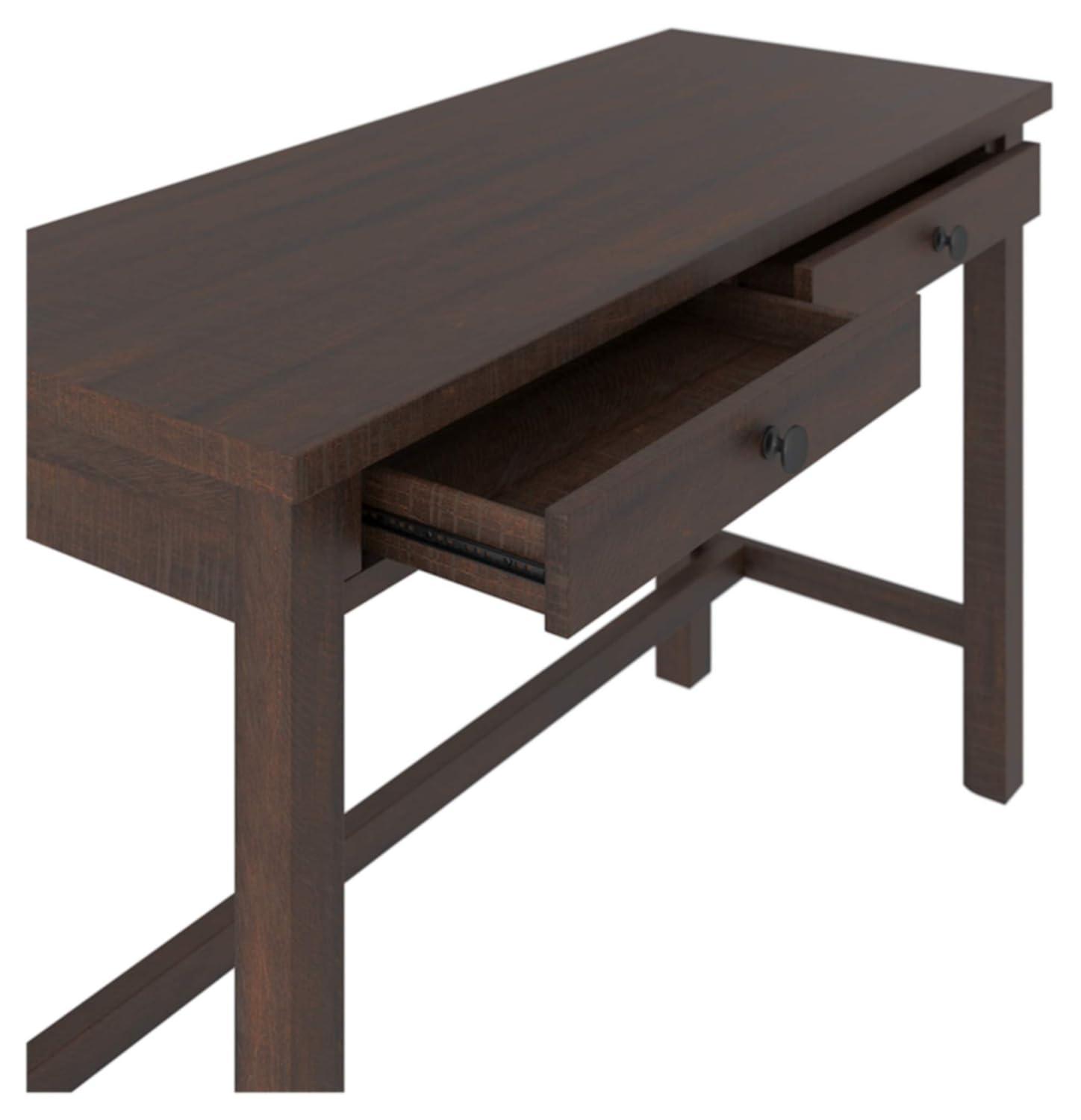 Large Arlenbry Home Office Desk Gray - Signature Design by Ashley: Contemporary Urban Style, Laminated Surface, Wood Composite
