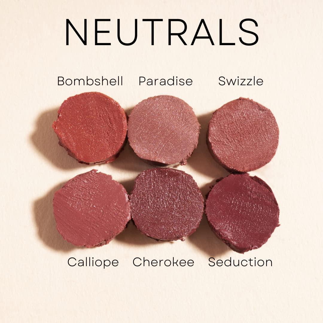 Honeybee Gardens Truly Natural Lipstick, Paradise 0.13 oz.